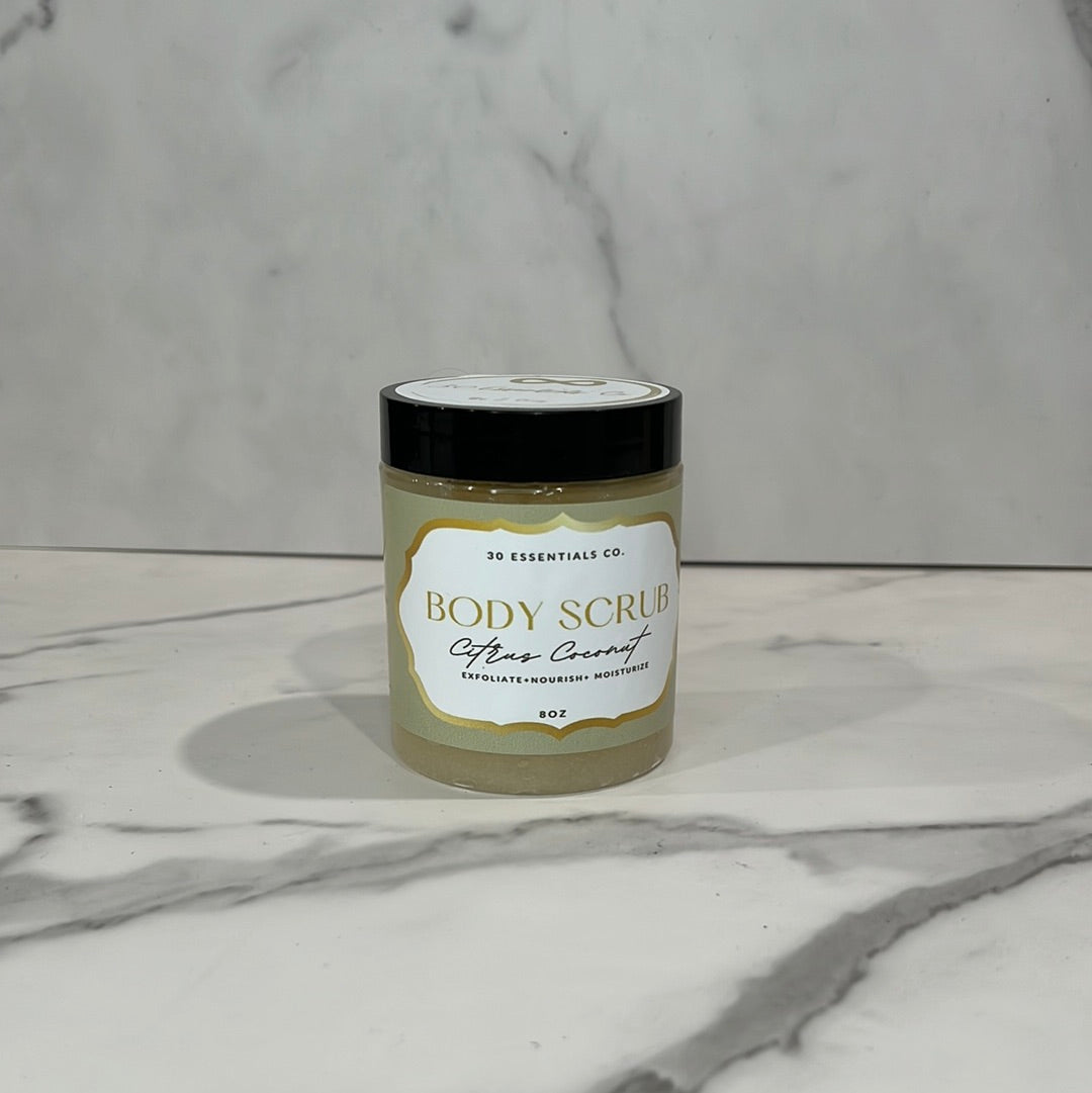 Coconut Citrus Body Scrub